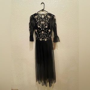 H&M evening embellished dress - DATE Night